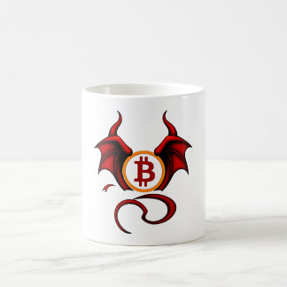 Bitcoin is the devil coffee mug