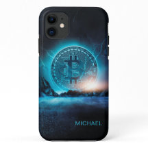 Bitcoin Landing Crypto BTC Personalized Name