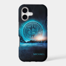 Bitcoin Landing Crypto BTC Personalized Name