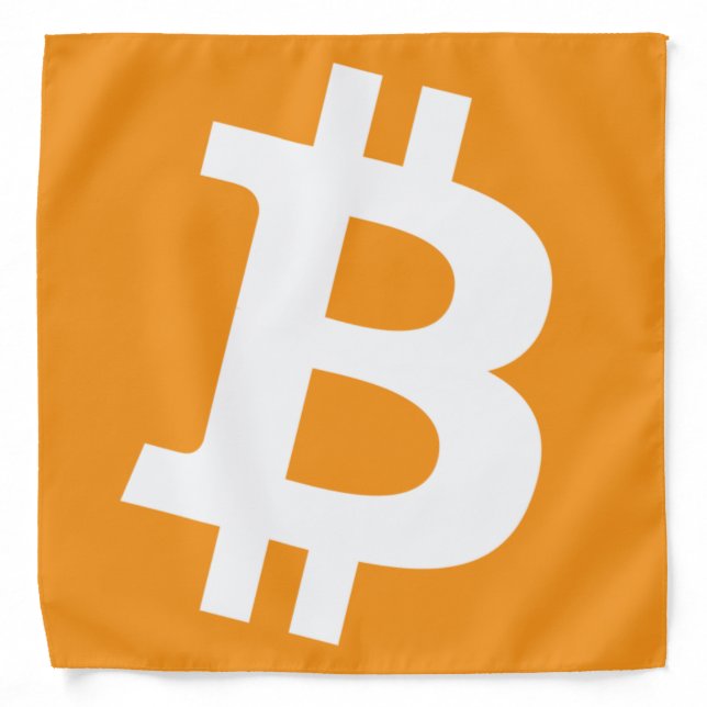 Bitcoin Logo Bandana (Front)