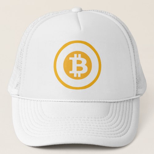 Bitcoin Logo Classic Style 1 Trucker Hat