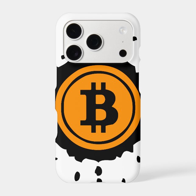 Bitcoin Logo Crypto Currency Iphone Case (Back)