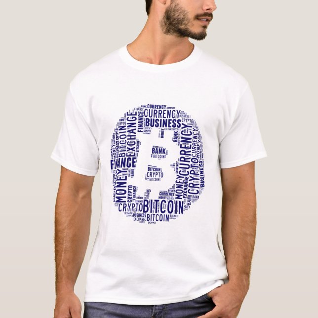 Bitcoin logo graphics T-Shirt (Front)