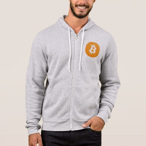 Bitcoin logo hoodie