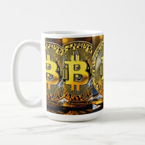 Bitcoin Logo Mug Description