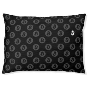 Bitcoin Logo Pet Bed
