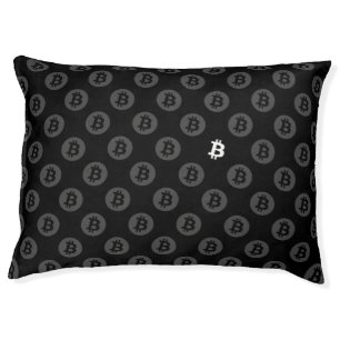 Bitcoin Logo Pet Bed