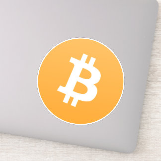 Bitcoin Logo Sticker