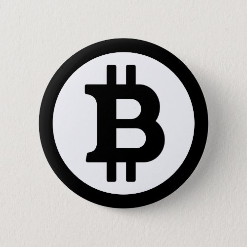Bitcoin Logo Symbol Cryptocurrency Coin Button