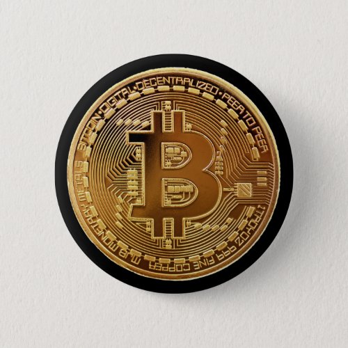 Bitcoin Logo Symbol Cryptocurrency Crypto Button