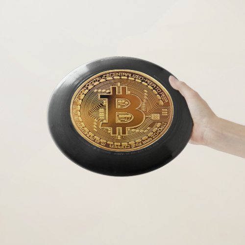 Bitcoin Logo Symbol Cryptocurrency Crypto Frisbee