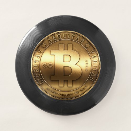 Bitcoin Logo Symbol Cryptocurrency Crypto Frisbee