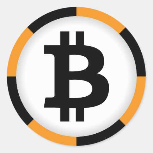 Bitcoin Logo Symbol Cryptocurrency Crypto Sticker