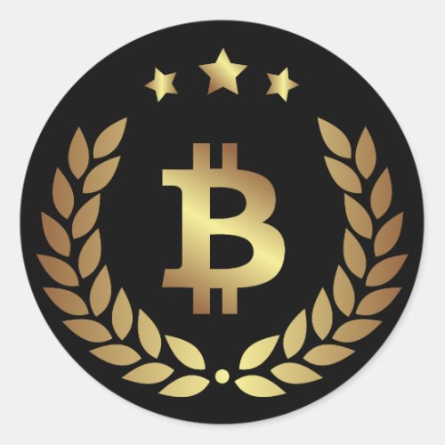 Bitcoin Logo Symbol Cryptocurrency Crypto Sticker