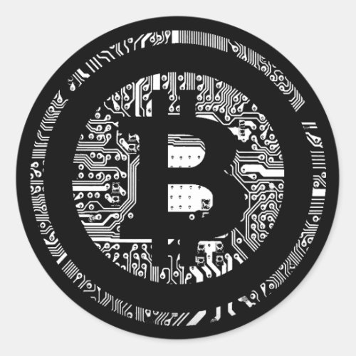 Bitcoin Logo Symbol Cryptocurrency Crypto Sticker