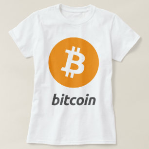 Bitcoin logo with text T-Shirt