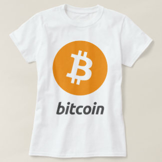 Bitcoin logo with text T-Shirt