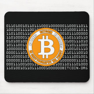 Bitcoin - M1 black cap Mouse Pad