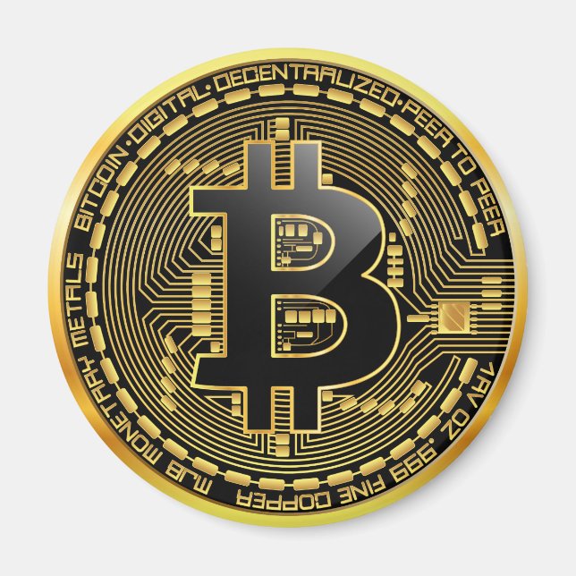 Bitcoin Magnet (Front)