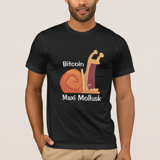 Bitcoin Maxi Mollusk T-Shirt (Front)