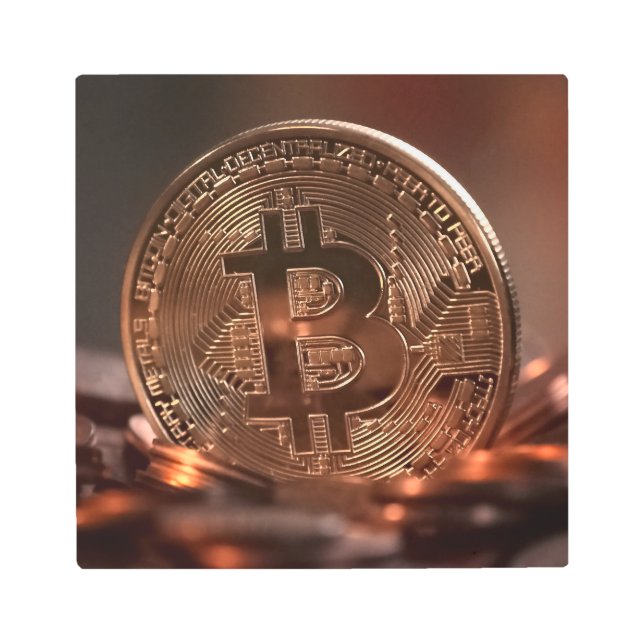 Bitcoin Metal Art (Front)