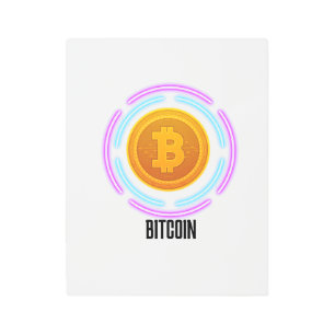 BITCOIN METAL PRINT