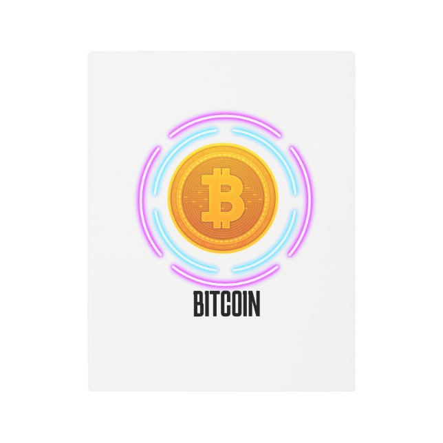 BITCOIN METAL PRINT (Front)