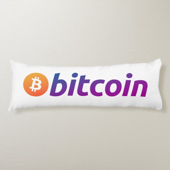 Bitcoin Miami Body Pillow (Front)