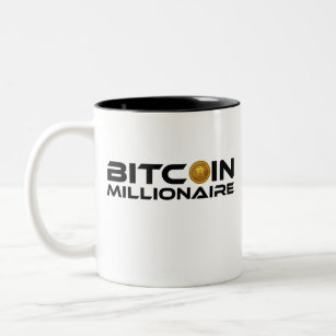 Bitcoin Millionaire Crypto Ethereum Investor Two-Tone Coffee Mug