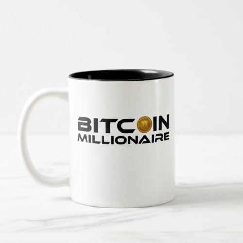 Bitcoin Millionaire Crypto Ethereum Investor Two_Tone Coffee Mug