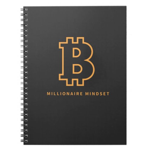 Bitcoin Millionaire Mindset   Notebook