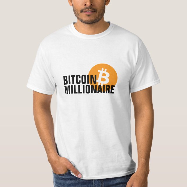 Bitcoin millionaire T-Shirt (Front)
