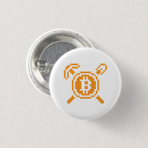 Bitcoin Miner BTC 8-Bit | Button