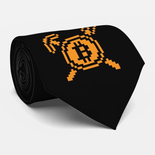 Bitcoin Miner BTC 8_Bit  Necktie