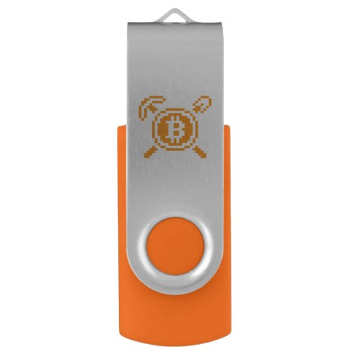 Bitcoin Miner BTC 8_Bit  USB Flash Drive