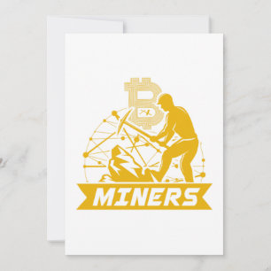 Bitcoin Miner Crypto Mining BTC Cryptocurrency Gif Invitation