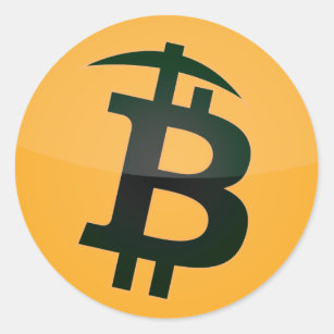 Bitcoin Miner Logo Sticker