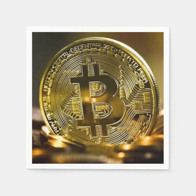 bitcoin napkins (Front)