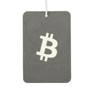 Bitcoin Neuron Grey Air Freshener