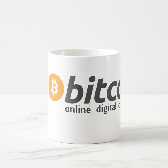 Bitcoin - Online Digital Currency Coffee Mug (Center)