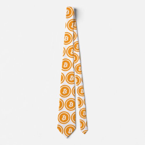 Bitcoin Orange edition Neck Tie