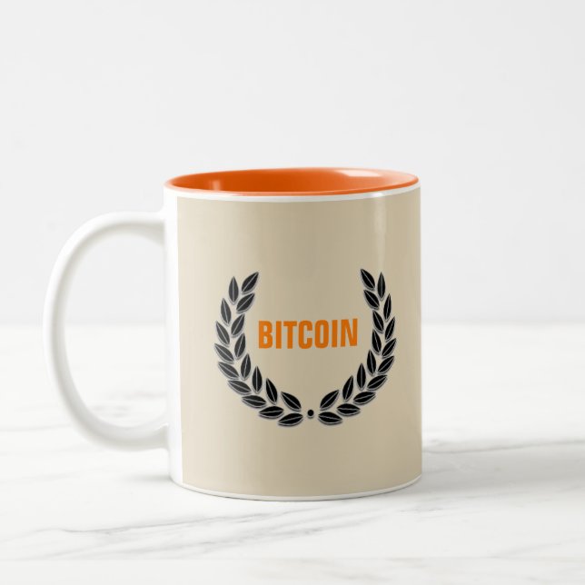 BITCOIN Orange mug (Left)