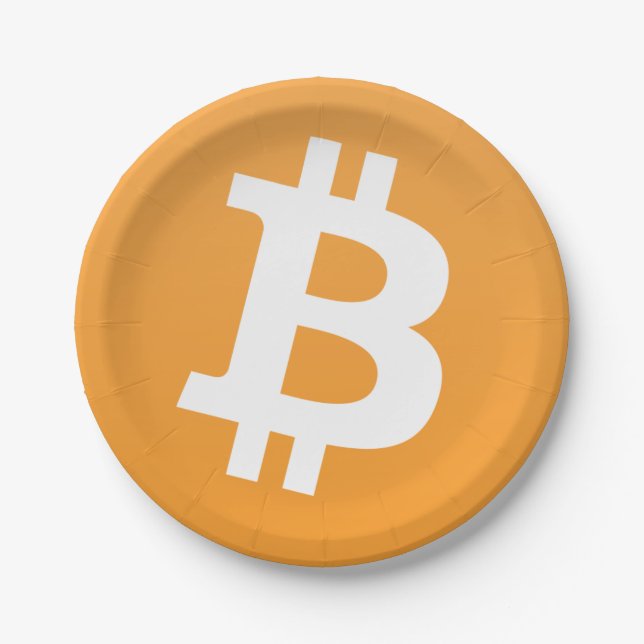 Bitcoin Paper Plates (Front)