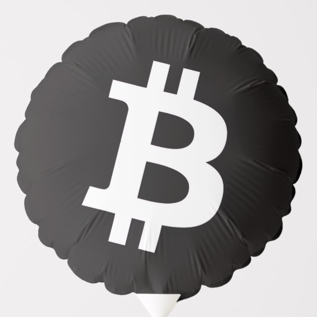 Bitcoin Party Balloon (Medium) (Front)