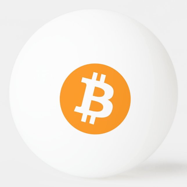 Bitcoin Ping Pong Ball (Front)