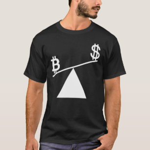 Bitcoin Plan B Time For Plan B Accept Bitcoin Mean T-Shirt