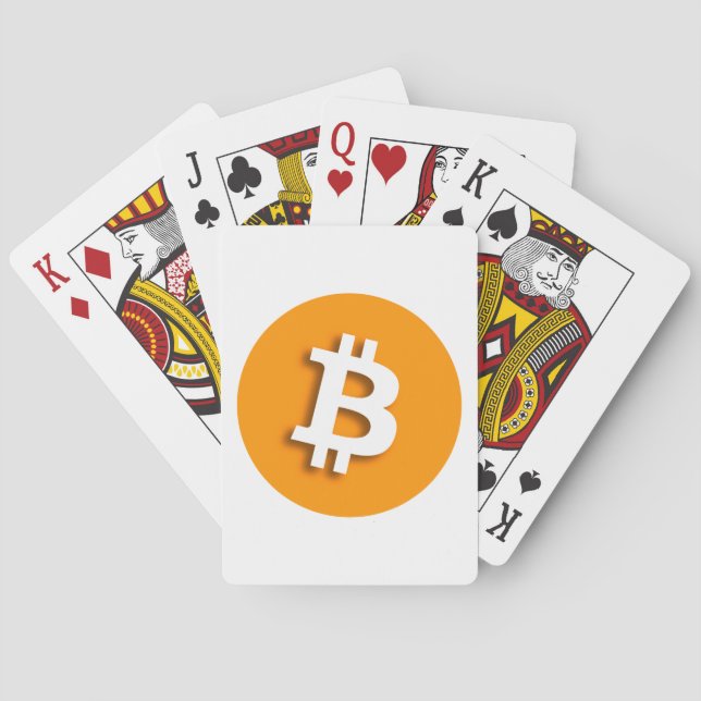 "BITCOIN" POKER CARDS (Back)