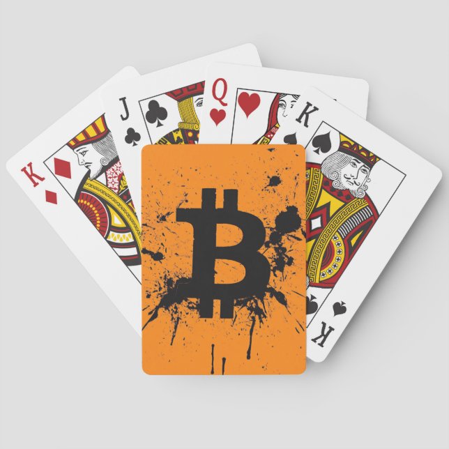 Bitcoin Poker Cards (Back)