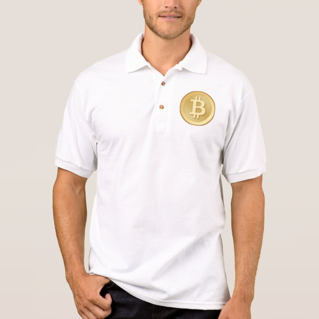 Bitcoin Polo Shirt (Front)