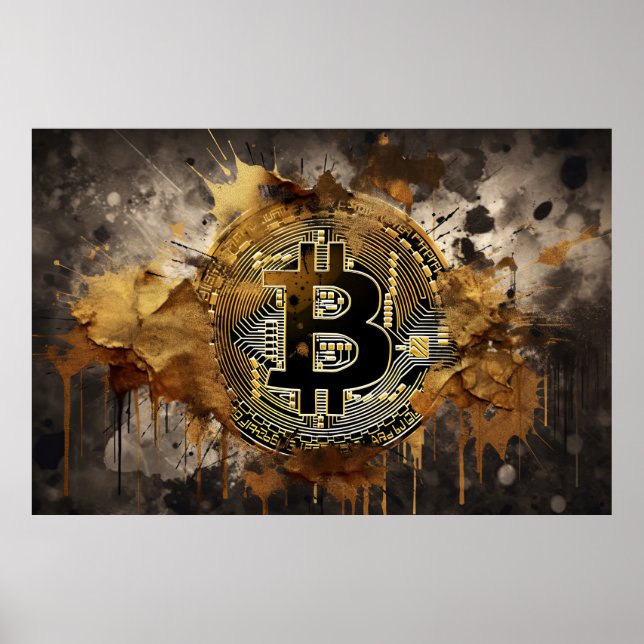Bitcoin Poster and Download  (Front)